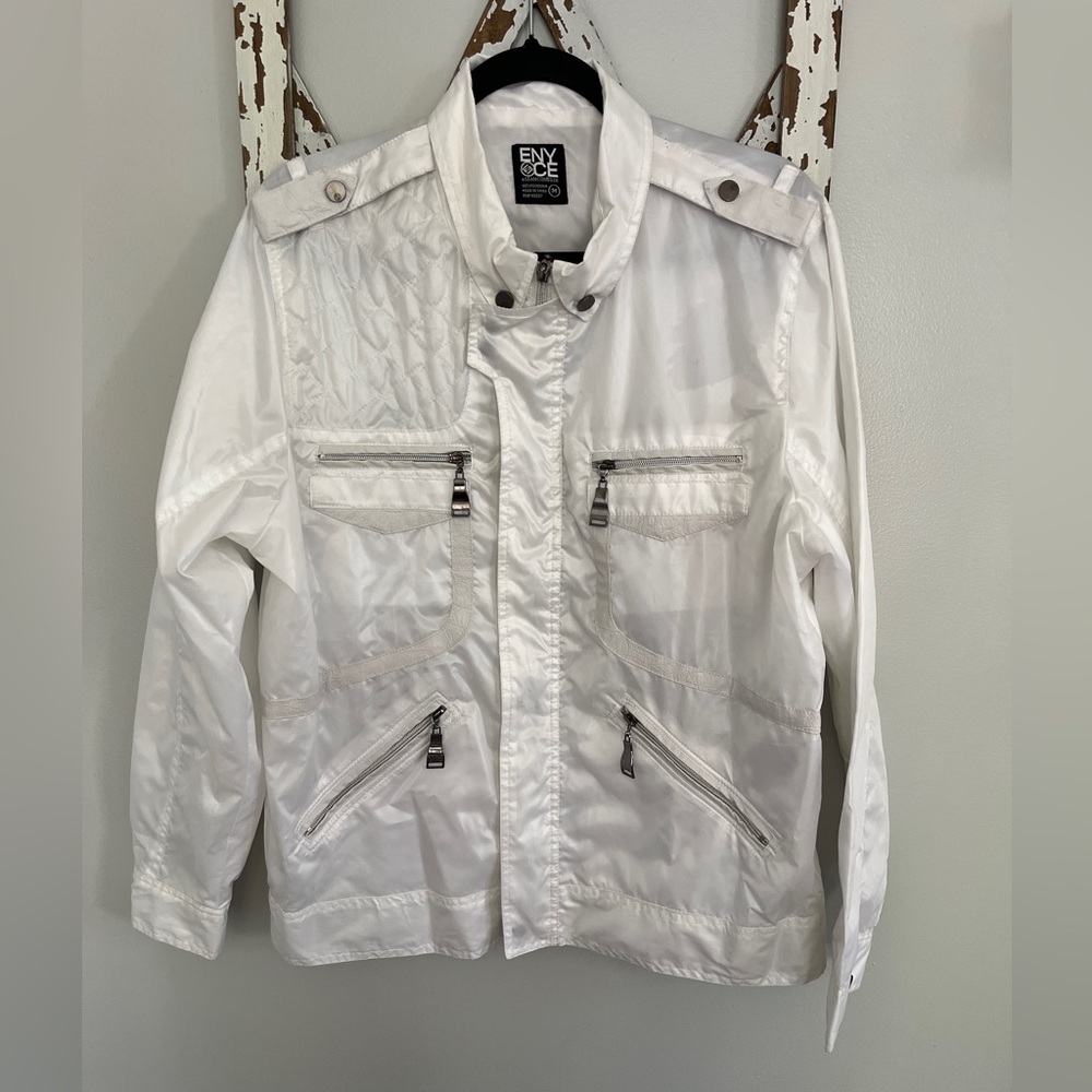 Enyce Sean Combs Windbreaker Mens M Jacket Vintage Hip Hop Y2K